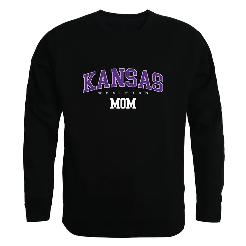 W Republic Kansas Wesleyan Coyotes Mom Crewneck 564-658