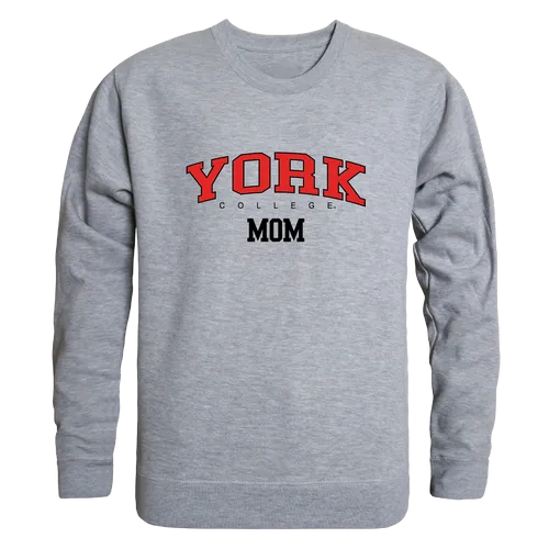 W Republic York College Cardinals Mom Crewneck 564-685