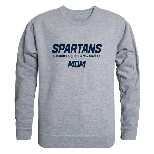 W Republic Missouri Baptist Spartans Mom Crewneck 564-728