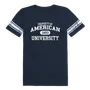 W Republic American University Eagles Women's Property Football Tee 533-498