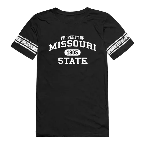 W Republic Missouri State Bears Women's Property Football Tee 533-547