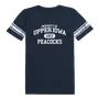 W Republic Upper Iowa Peacocks Women's Property Football Tee 533-681