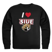 W Republic Southern Illinois Edwardsville Cougars I Love Crewneck 552-429