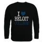 W Republic Beloit College Buccaneers I Love Crewneck 552-482