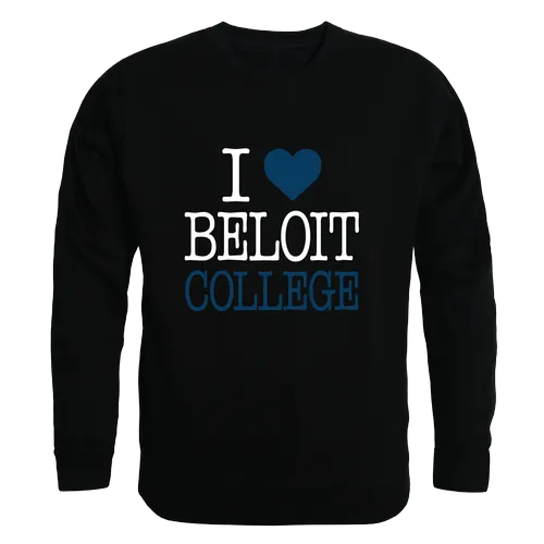 W Republic Beloit College Buccaneers I Love Crewneck 552-482