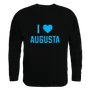 W Republic Augusta Jaguars I Love Crewneck 552-499