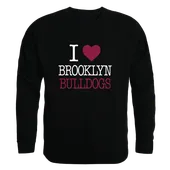 W Republic Brooklyn College Bulldogs I Love Crewneck 552-503