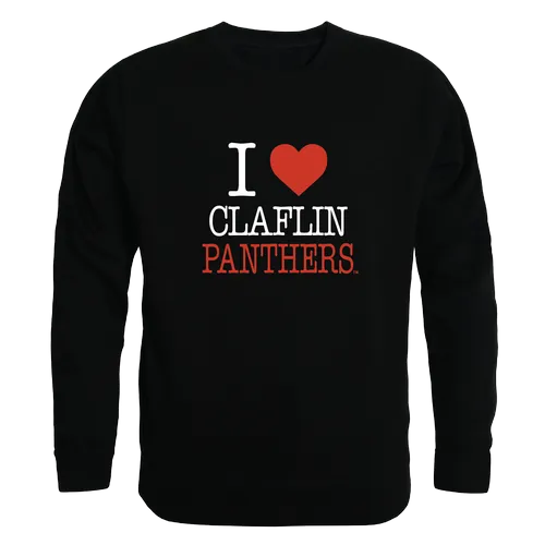 W Republic Claflin Panthers I Love Crewneck 552-511