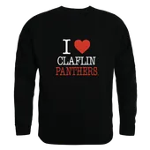 W Republic Claflin Panthers I Love Crewneck 552-511