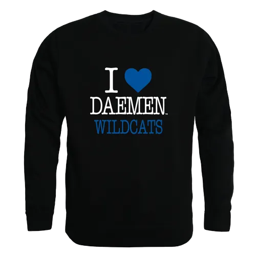 W Republic Daemen College Wildcats I Love Crewneck 552-513