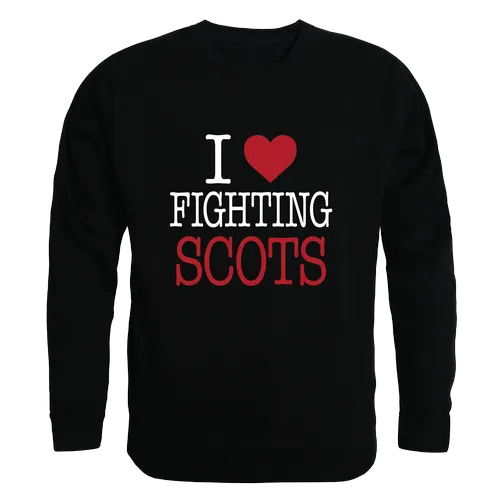 W Republic Edinboro University Fighting Scots I Love Crewneck 552-516