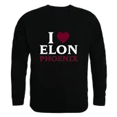 W Republic Elon University Phoenix I Love Crewneck 552-517