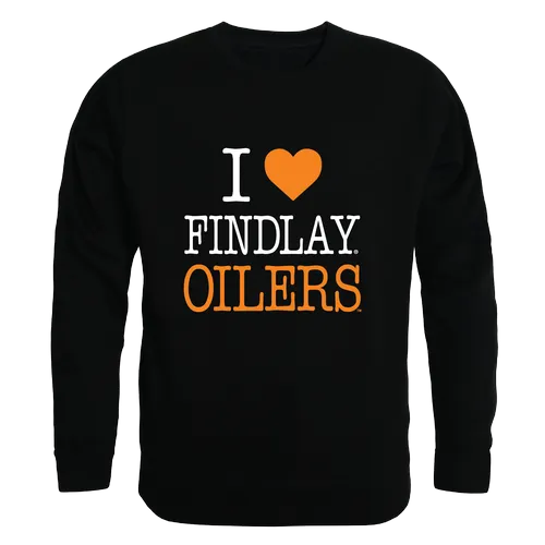 W Republic Findlay Oilers I Love Crewneck 552-518