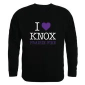 W Republic Knox College Prairie Fire I Love Crewneck 552-527