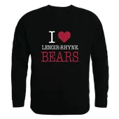 W Republic Lenoir-Rhyne Bears I Love Crewneck 552-530