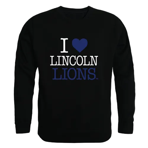 W Republic Lincoln University Lions I Love Crewneck 552-532