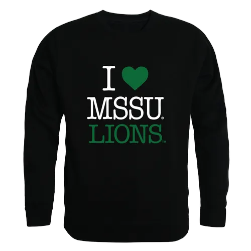 W Republic Missouri Southern Lions I Love Crewneck 552-546