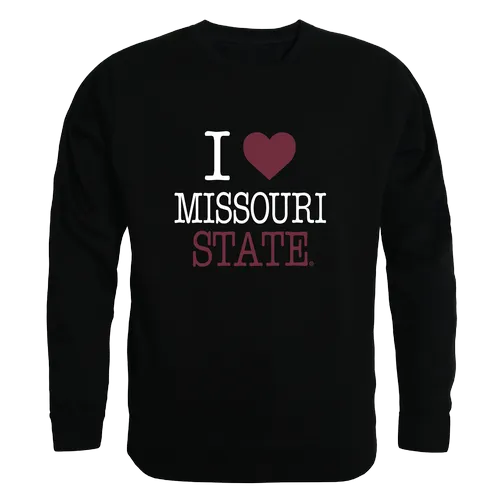 W Republic Missouri State Bears I Love Crewneck 552-547