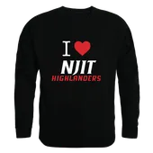 W Republic NJIT Highlanders I Love Crewneck 552-555