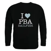 W Republic Palm Beach Atlantic Sailfish I Love Crewneck 552-568