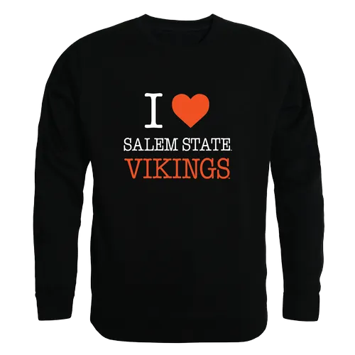 W Republic Salem State Vikings I Love Crewneck 552-581