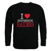 W Republic Shippensburg University Raiders I Love Crewneck 552-584