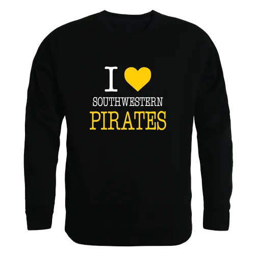 W Republic Southwestern Pirates I Love Crewneck 552-588