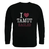 W Republic Texas A&M-Texarkana Eagles I Love Crewneck 552-596