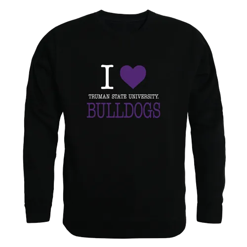 W Republic Truman State Bulldogs I Love Crewneck 552-598