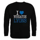 W Republic Wheaton College Lyons I Love Crewneck 552-605