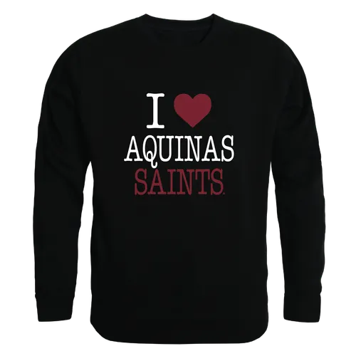 W Republic Aquinas Saints I Love Crewneck 552-611