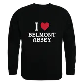 W Republic Belmont Abbey Crusaders I Love Crewneck 552-616