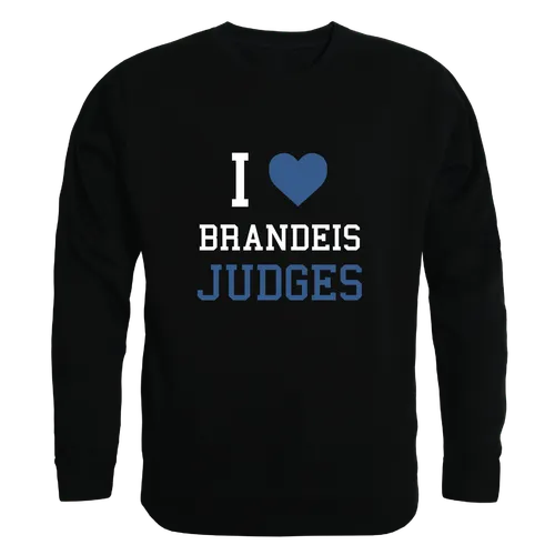 W Republic Brandeis Judges I Love Crewneck 552-619