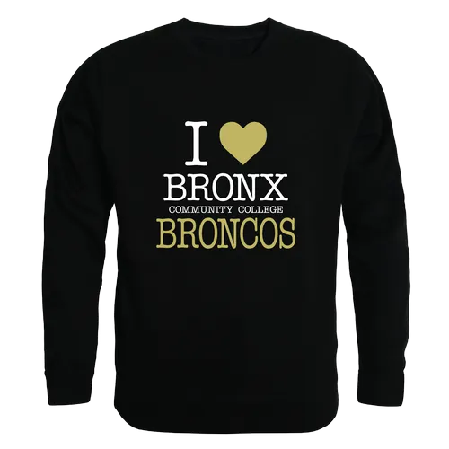 W Republic Bronx CC Broncos I Love Crewneck 552-621