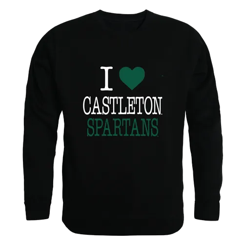 W Republic Castleton Spartans I Love Crewneck 552-626