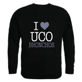 W Republic Central Oklahoma Bronchos I Love Crewneck 552-627