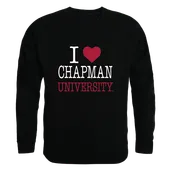 W Republic Chapman University Panthers I Love Crewneck 552-629