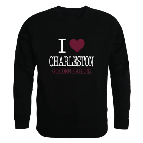 W Republic Charleston Golden Eagles I Love Crewneck 552-630