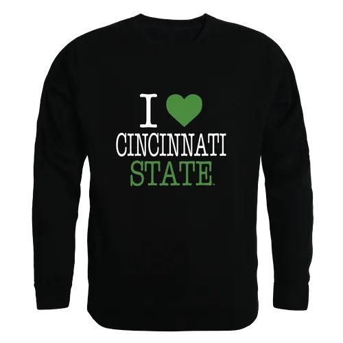 W Republic Cincinnati State I Love Crewneck 552-632