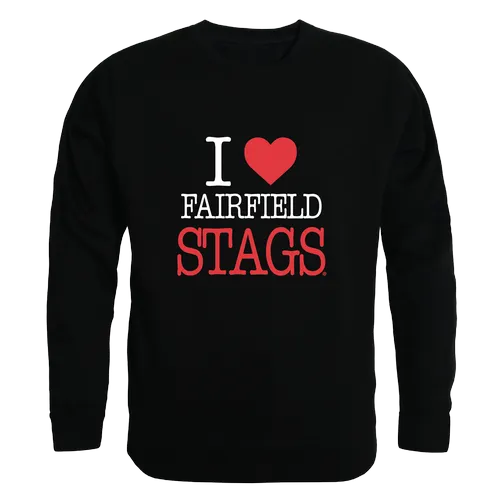 W Republic Fairfield Stags I Love Crewneck 552-641