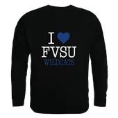 W Republic Fort Valley State Wildcats I Love Crewneck 552-642