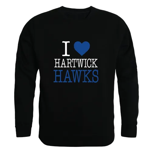 W Republic Hartwick Hawks I Love Crewneck 552-650