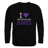 W Republic Hunter College Hawks I Love Crewneck 552-654