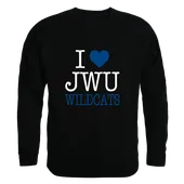 W Republic Johnson & Wales Wildcats I Love Crewneck 552-657