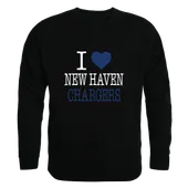 W Republic New Haven Chargers I Love Crewneck 552-663