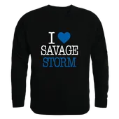 W Republic SE Oklahoma State Savage Storm I Love Crewneck 552-671