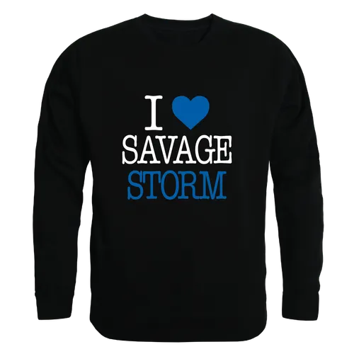 W Republic SE Oklahoma State Savage Storm I Love Crewneck 552-671