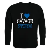 W Republic SE Oklahoma State Savage Storm I Love Crewneck 552-671