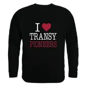 W Republic Transylvania University Pioneers I Love Crewneck 552-679