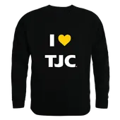 W Republic Tyler Junior College Apaches I Love Crewneck 552-680